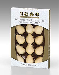 Almendras Artesanas Rellenas de Turrón 165g 1880