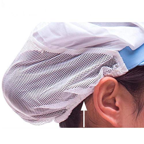 AMOYER Cap Trabajo Unisex Malla Taller Industrial De Protección De Trabajo De Cocina Sombreros