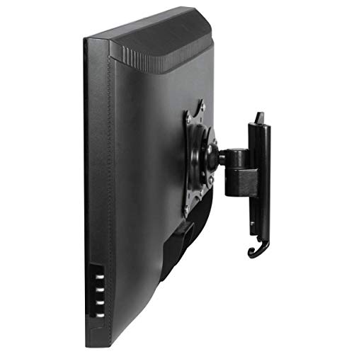 ARCTIC W1A - Soporte de Pared para Monitor y TV hasta 43"/49" Ultrawide con Sistema de Montaje Rápido - Negro