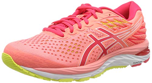 Asics Gel-Cumulus 21, Zapatillas de Running para Mujer, Rosa (Sun Coral/Laser Pink 700), 37.5 EU