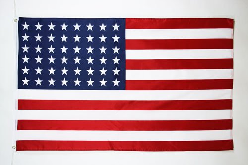 AZ FLAG Bandera de Estados Unidos 48 Estrellas 90x60cm - Bandera America – EE.UU - USA 60 x 90 cm