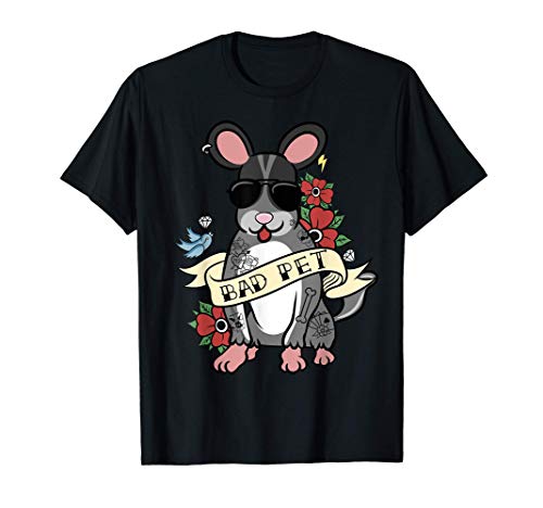 Bad Pet Petauro Del Azúcar Mascota Camiseta