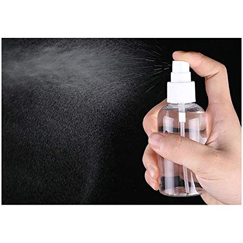 Beito 4pc Bote Spray Botella de Aerosol Vacío Plástico Transparente Niebla Fina Atomizador de Viaje Conjunto de Botellas (100 ML)