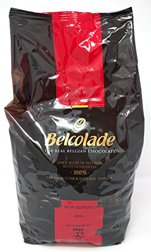 Belcolade 60% pepitas de Chocolate Negro 5kg