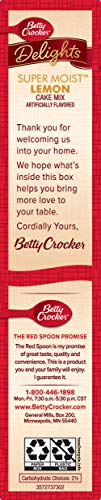 Betty Crocker - Preparado bizcocho limon