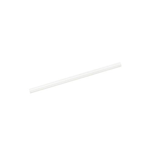 BIOZOYG pajitas ecologica Jumbo-8mm I 150 Piezas para Bebida Larga Smoothie cóctel 25 cm Color Blanco I Pajita de Beber plástica sostenible Hecha del plástico orgánico del PLA Biodegradable