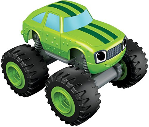 Blaze y los Monster Machines de Nickelodeon - Vehículo Pickle, Color Verde(Mattel CGF23)