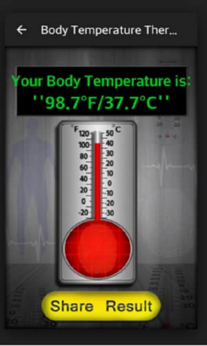 Body Temperature Checker prank