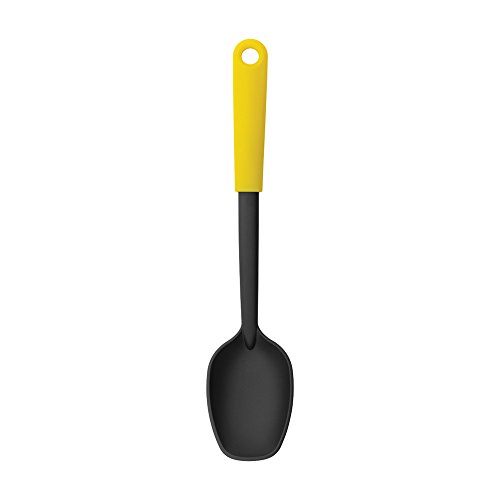 Brabantia Tasty Colours Cuchara para legumbres, antiadherente, Nailon, Amarillo, 4.5x6.5x30.5 cm