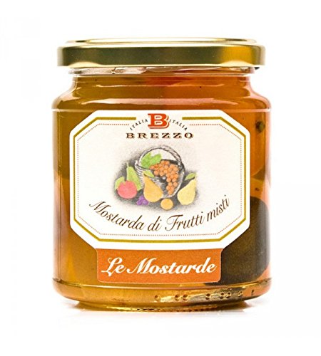 Brezzo - Mostaza de frutas mezclada de Cremona 380 gr