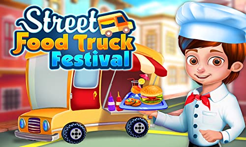 Calle Comida Camión Festival - ¡Cocina y sirve comida deliciosa a tus clientes con este divertido juego!