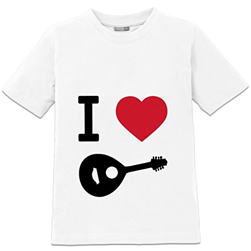 Camiseta de niño I Heart Mandolin by Shirtcity