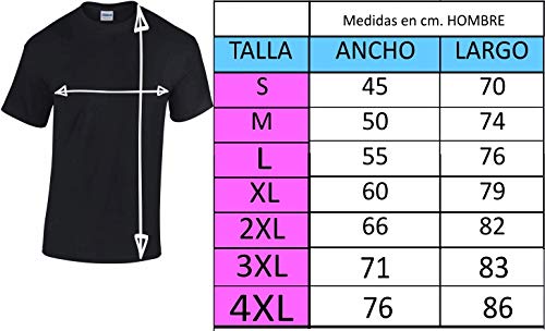 Camiseta Eres el Mejor Padre y un superabuelo. Regalo Divertido para Padres y Abuelos. 100% algodón Natural. (XL)