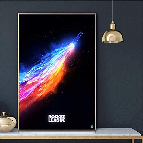 CAPTIVATE HEART Tela de Lienzo 30x50cm sin Marco Rocket League Movie Art Print Canvas Poster Art Print Wall Pictures para Sala de Estar