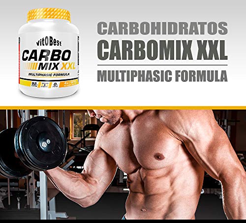 Carbohidratos CARBO MIX XXL 4 lb - Suplementos Alimentación y Suplementos Deportivos - Vitobest (Limón)