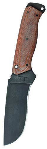 CASE XX Winkler Recurve No.6 Brown Laminate 1/200 Fixed Blade Hunter Carbon Knife Cuchillo