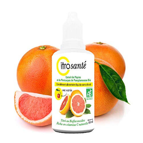 Citrosanté Extracto de Semillas de Pomelo orgánico 50 ml