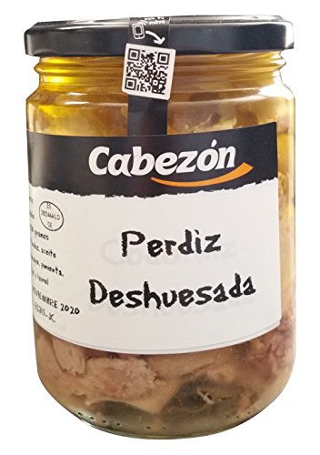 Conservas Cabezón Frasco de Perdiz Deshuesada en Escabeche - 425 gr