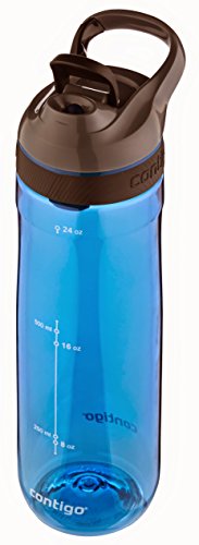 Contigo Cortland - Botella de hidratación, color azul Mónaco / gris, 720 ml