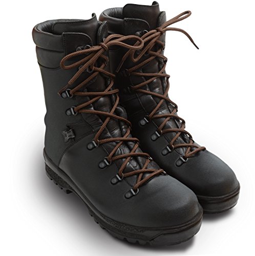 Cordones Redondos para Botas Miscly [3 Pares] Cordones Reforzados y Duraderos para Botas, Calzado de Seguridad y Zapatos de Senderismo - 5 mm Diámetro (183cm, Marrón)