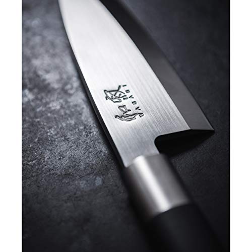 Couteaux Japonais Kai Wasabi, serie (black-Cuchillo Nakiri)