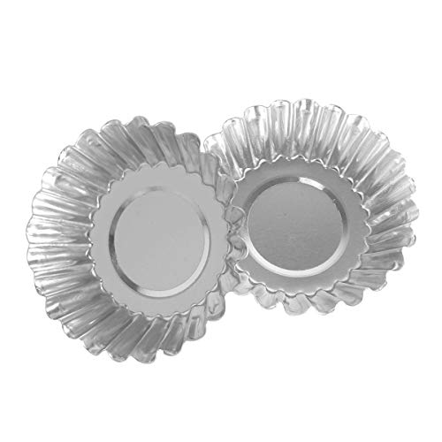 Dealglad - Pack de 20 tartaletas de aluminio para cup cakes, galletas y bizcochos