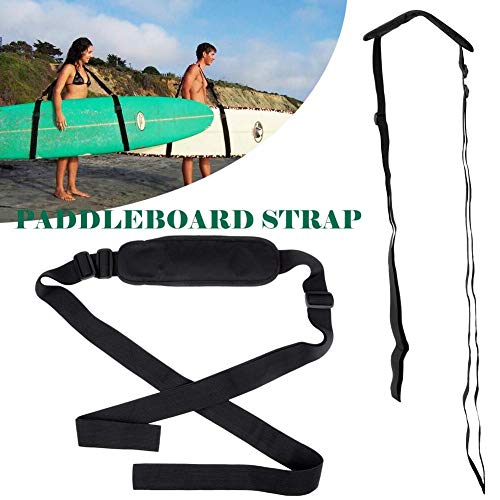 Dedeka Tabla de Surf Correa Paddle Board Correa para Hombro Ajustable Accesorios para Tabla de Surf Carrito de Surf Carrier Kayak Correa de Transporte Sup Carry Strap