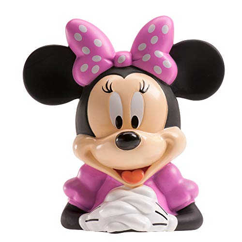 Dekora-204010 Hucha Infantil de Minnie Mouse con Billetes de Oblea, color rojo (204010)