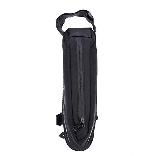 Demeras Bolsa de Tubo Superior Delantera para Ciclismo Bolsa de Almacenamiento para Rejilla Trasera de Bicicleta Paquete de cuña para sillín de Bicicleta para Bicicleta de Carretera para Bicicleta