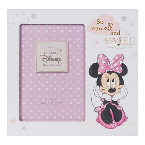 Disney Magical Beginnings DI409 - Marco de fotos (tablero de fibra de densidad media, 10,16 x 15,24 cm, 200 g)