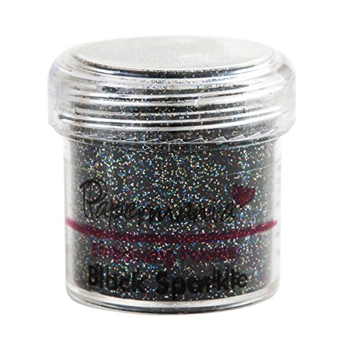 docrafts - Purpurina Brillante, Color Negro