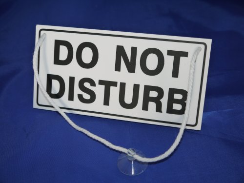 Douglas Design - Señal (diseño de "Do Not Disturb" - "No molestar")