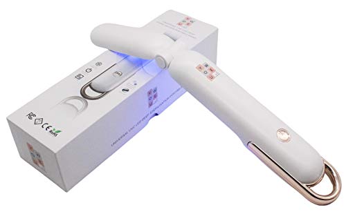 Esterilizador UVC, YouWe Potente 16 Led Perlas UV Desinfectante, Esterilización Rápida del 99,9%, Elegante Estilo De Diseño, Recargable, Plegable.