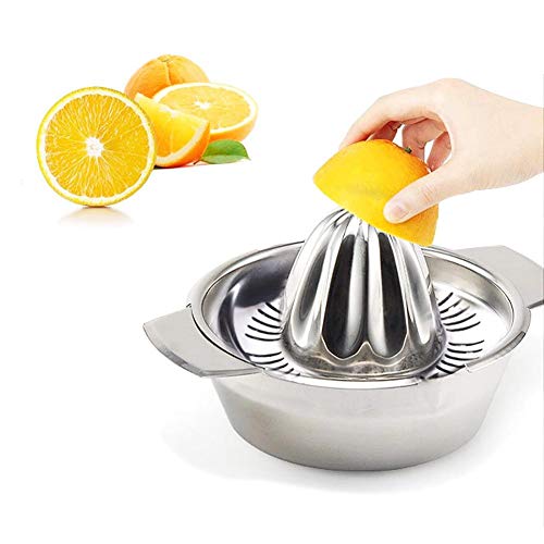 Exprimidor manual, acero inoxidable Estable Duradero antideslizante para restaurantes de cocina Los hoteles usan exprimidor de frutas exprimidor de exprimidor