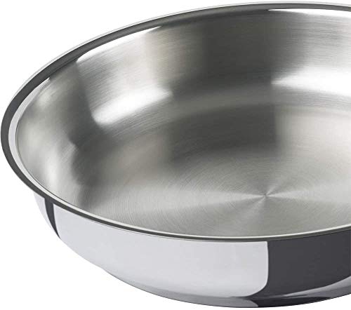 Fissler Crispy Steelux Classic - Sartén para inducción (28 cm)