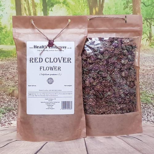 Flor del Trébol Rojo 50g ( Trifolium pratense ) té de hierbas / Red Clover Flower 50g - Health Embassy - 100% Natural