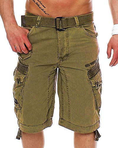 Geographical Norway bermuda shorts Parasol Men, Hosengröße:XXXL, Farbe:Mastic