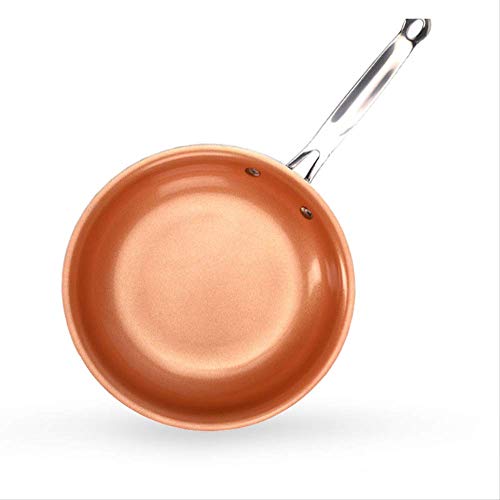 GJDBBLY Olla Non Stick Koekenpan Koperen Pan Koekenpan Met Coating Pan Horno Geschikt Inductie Wok Titanio Koekenpan como se Muestra como se Muestra