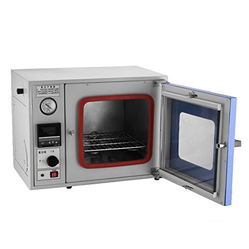 Guellin 23L Horno de Secado al Vacío 30x30x27.5cm Horno Secado en Vacio 0,9 Pies Controlador de Temperatura Basado en MCU Secado al Horno Termostático