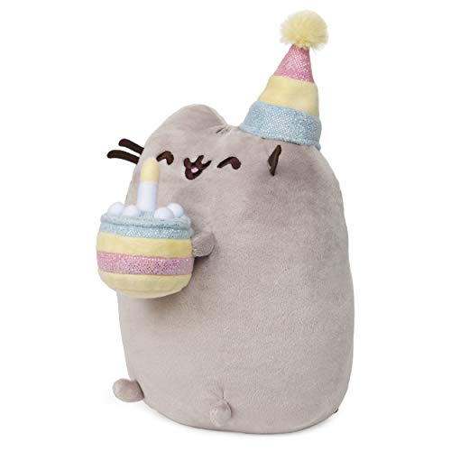 GUND - Pusheen Birthday Cake Plush. 9.5-Inches