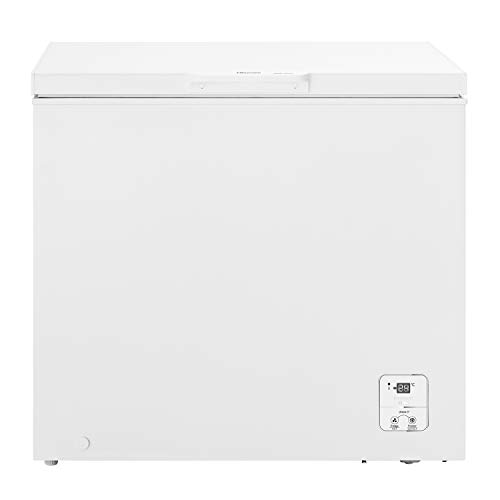 Hisense FT237D4BW21 - Arcón Congelador Horizontal Clase A++, Cesta con asa, Función dual convertible en modo frigorífico, color Blanco con 182L de Capacidad y bajo nivel sonoro