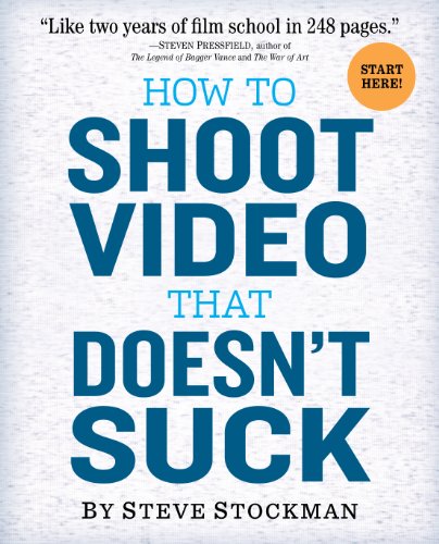 How to Shoot Video That Doesn't Suck: Advice to Make Any Amateur Look Like a Pro (English Edition)