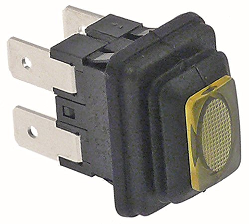 Interruptor de presión para Lamber DSP4, DSP2, DSP1, Sammic SK-3, SKE-3, SK-5, SK-8, SKE-5, SKE-8 para lavavajillas, Cutter 250 V 2NO amarillo