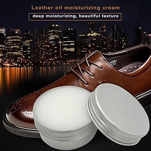 iYoung Crema para El Cuidado Pasta Restaurada Crema De Reparación De Cuero, Asiento De Automóvil Cuero Grasa Crema Cuero Zapatos Cuero