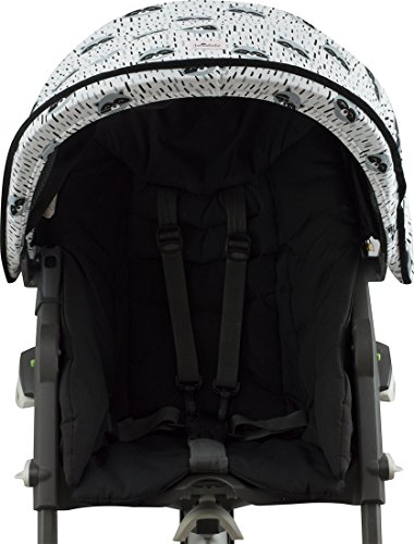 JANABEBE Cubre capota para Coche Stokke Xplori y crusi (RACCOON)