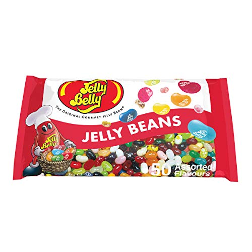 Jelly Belly, Caramelo masticable (50 sabores) - 1000 gr.