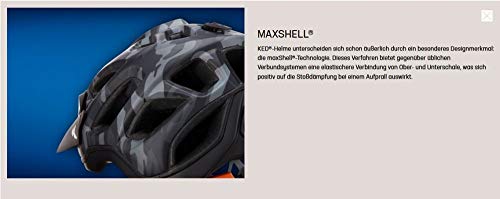 KED Meggy Originals – Incluye cinta de seguridad RennMaxe – Casco de bicicleta MTB BMX Niños Jóvenes, color Patrulla canina., tamaño 44-49 cm