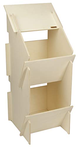 Kerbl Nido Hecho de Madera 73005 para gallinas ponedoras, 30 x 35 x 83 cm