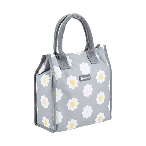 Kitchen Craft Coolmovers - Nevera portátil (4 L), diseño Retro de Flores