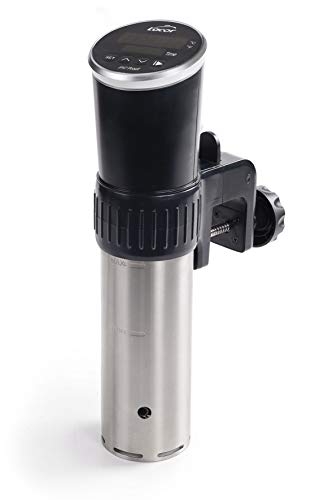 Lacor 69304 - Sous Vide PRECISE, Cocedor a baja temperatura, Acero Inoxidable 18/10, Libre de BPA, 1200 W